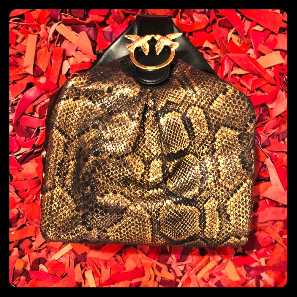 New Pinko Alkan Snake Special Edition Backpack